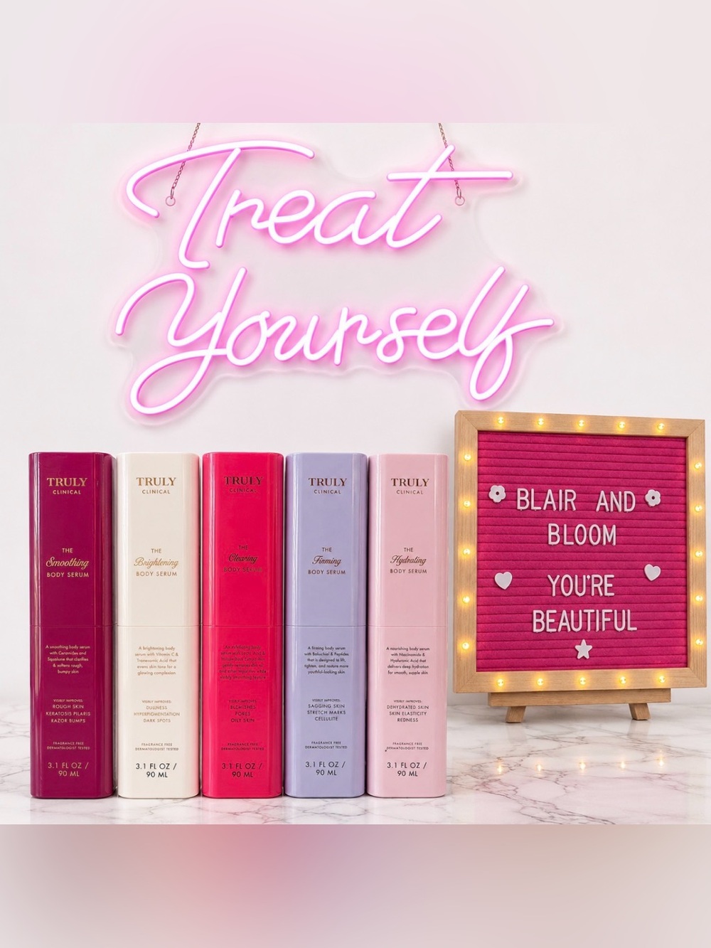 Truly Beauty The Clinical Body Serum FULL Collection-Sold OUT